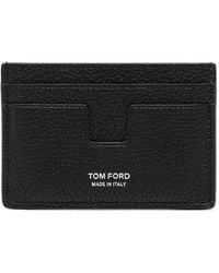 Tom Ford - T-Line Leather Card Case - Lyst