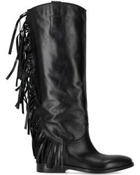 Strategia - Fringed Boot - Lyst