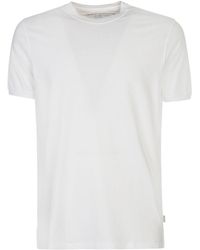 Original Vintage - Cotton Piquet T Shirt - Lyst
