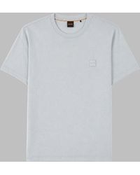 BOSS - T Shirt "Tales" Con Patch Logo - Lyst