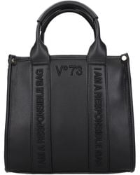 V73 - Borse A Mano Donna Eco Pelle Nero - Lyst