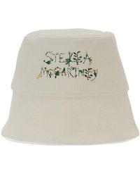 Stella McCartney - Embroidered Bucket Hat - Lyst