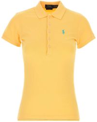 Polo Ralph Lauren - Solid Shirt Collar Polo - Lyst
