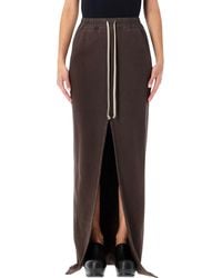 Rick Owens - Drkshdw Slit Skirt - Lyst