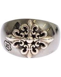 Nialaya Silver 925 Sterling Authentic  Crest Ring