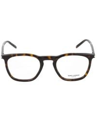 Saint Laurent - Havana eyewear frames - Lyst