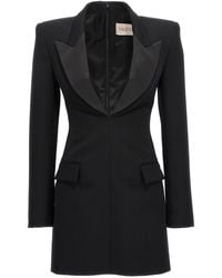 Valentino Garavani - Tuxedo Dress Dresses - Lyst