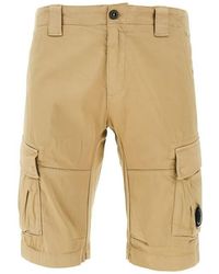 C.P. Company - Bermudas Mit Cargotasche - Lyst
