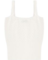 JW Anderson - Top With Bow - Lyst