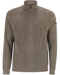 Rrd - Velvet Rave Full Zip Knit Zip Up Cardigan - Lyst