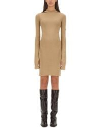 Fendi - Wool And Silk Dress - Lyst