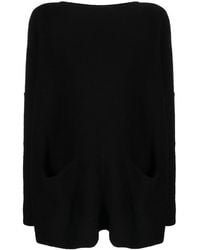 Daniela Gregis - Open Pocket Boat Neck Jumper - Lyst
