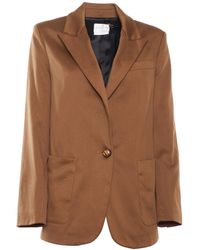 forte_forte - Jacket With Heavy Cotton Cover - Lyst
