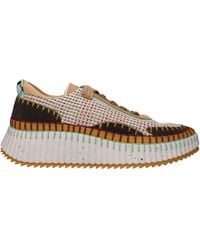Chloé - Nama Sneakers Multicolored Fabric - Lyst