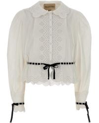 Valentino Garavani - Poplin Shirt - Lyst