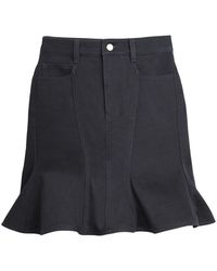 Marc Jacobs - Denim Cotton Mini Skirt - Lyst