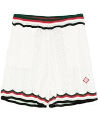 CASABLANCA - Shorts mit Streifendetail - Lyst
