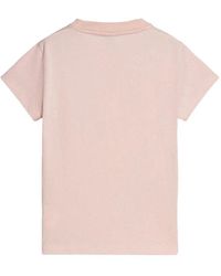 Golden Goose - Star Girl's T Shirt S/S Logo Tonal Print - Lyst