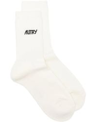 Autry - Unic Stars Logo-Detail Socks - Lyst
