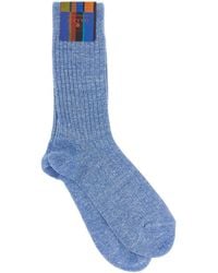 Gallo - Melange Light Stretch Linen Blend Socks - Lyst