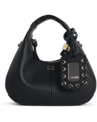 Ganni - Eco Leather Mini Hobo Bag - Lyst