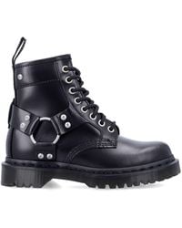 Dr. Martens - Dr. Martens Platschoenen Zwart - Lyst