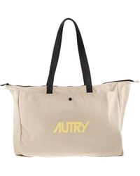 Autry - Nylon Tote Bag With Clutch - Lyst