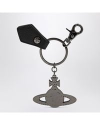 Vivienne Westwood - Hammered Metal Orb Keychain - Lyst