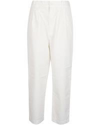 Sarahwear - Cotton Trousers - Lyst