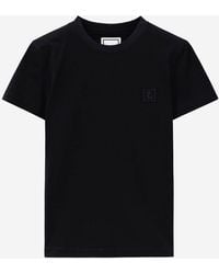 WOOYOUNGMI - Cotton T-Shirt With Back Print - Lyst