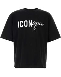 DSquared² - Cotton Oversize T Shirt - Lyst
