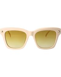 McQueen - Wayfarer-Frame Sunglasses - Lyst