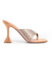 AMINA MUADDI - Amina Mu I Shiona Cristalli Schede 95 Mule - Lyst