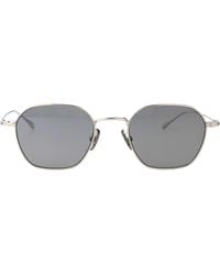 Montblanc - Round Sunglasses Mb0472 S 002 - Lyst