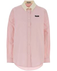 Miu Miu - Shirts - Lyst