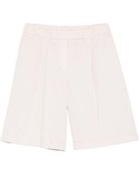 Via Masini 80 - Cotton Bermuda Shorts - Lyst