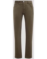 Giorgio Armani - 5-Pocket Cotton Cashmere Pants With Stretch - Lyst