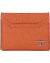 Tod's - Tod 's Brieftaschen Orange - Lyst
