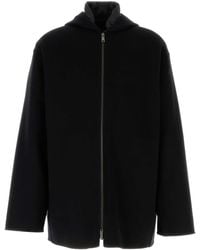 Prada - Black Silk Padded Jacket - Lyst