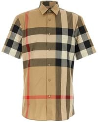 Burberry - Somerton Vintage Check Stretch-cotton Shirt - Lyst