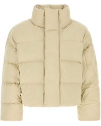 Entire studios - Sand Cotton Down Jacket - Lyst