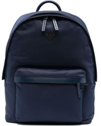 Emporio Armani - Zaino Con Logo - Lyst