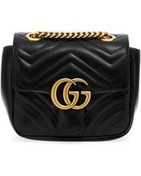 Gucci - Bolso Bandolera Mini 'GG Marmont' - Lyst
