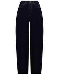 Givenchy - Dark Jeans With Logo Patch - Lyst