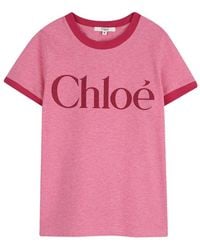Chloé - Tee Shirt - Lyst