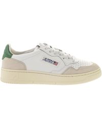 Autry - Turnschuhe mit niedrigem Leder und Wildleder - Lyst