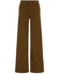 Lois - Mud Stretch Cotton Palazzo Pant - Lyst