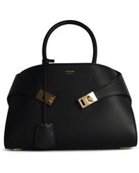 Ferragamo - 'Hug' Leather Bag - Lyst