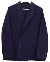 Officine Generale - Jackets Blue - Lyst
