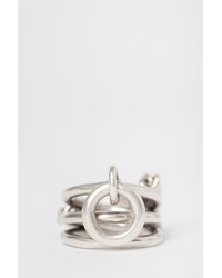 Ann Demeulemeester - Eida Plate Ring - Lyst